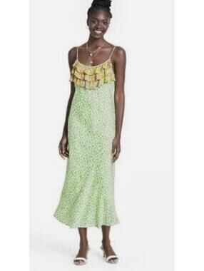 Target X RIXO Leopard Sleeveless Slip Dress - Women's 1x